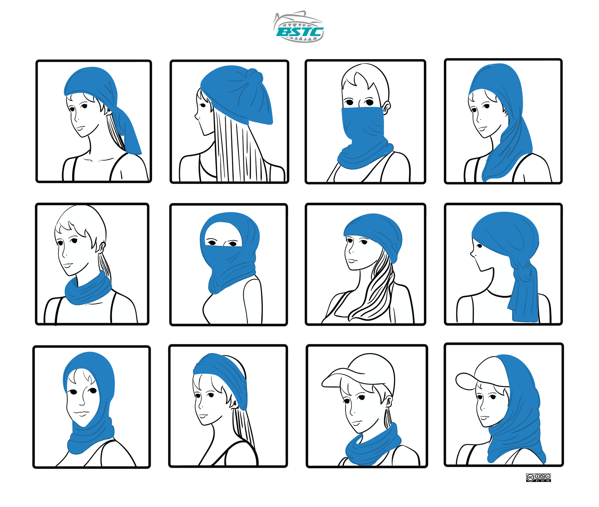 BSTC Head Socks, Camo Grey-2