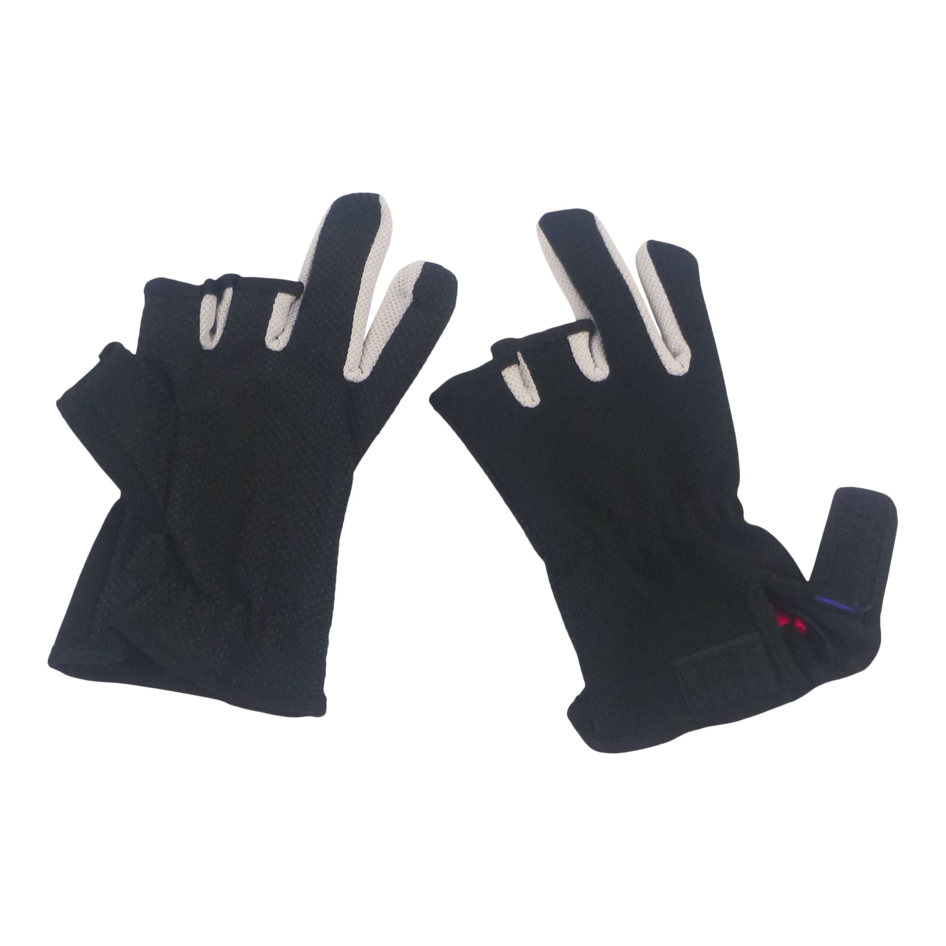 BSTC 3 Finger Gloves, Black-0