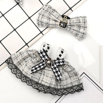 Labubu French Tweed Outfit-3